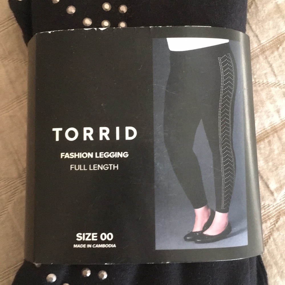 Torrid black with studs